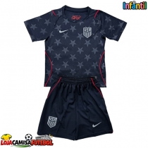 Camisa de Futebol Estados Unidos Patrick Agyemang #25 Equipamento Secundário Infantil Mundo 2026 Manga Curta (+ Calças curtas)